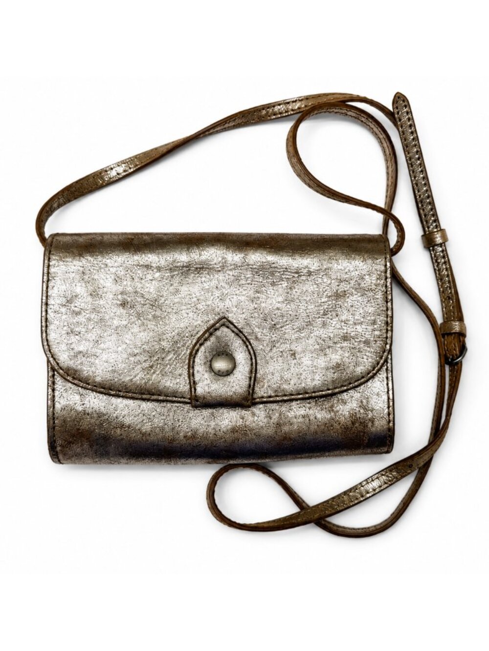 Frye Melissa Small Leather Crossbody Wallet Bag Purse